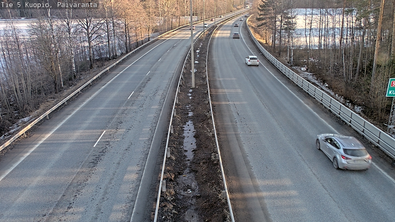 Kelikamerat Kuva Tie 5 Kuopio, Päiväranta, Kuopio, Pohjois-Savo