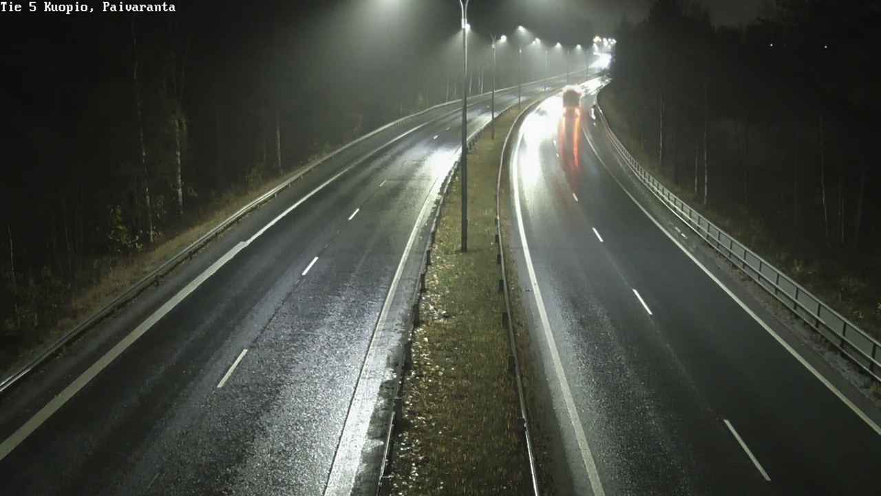 Weather Camera Image Road 5 Kuopio, Päiväranta, Kuopio, Pohjois-Savo
