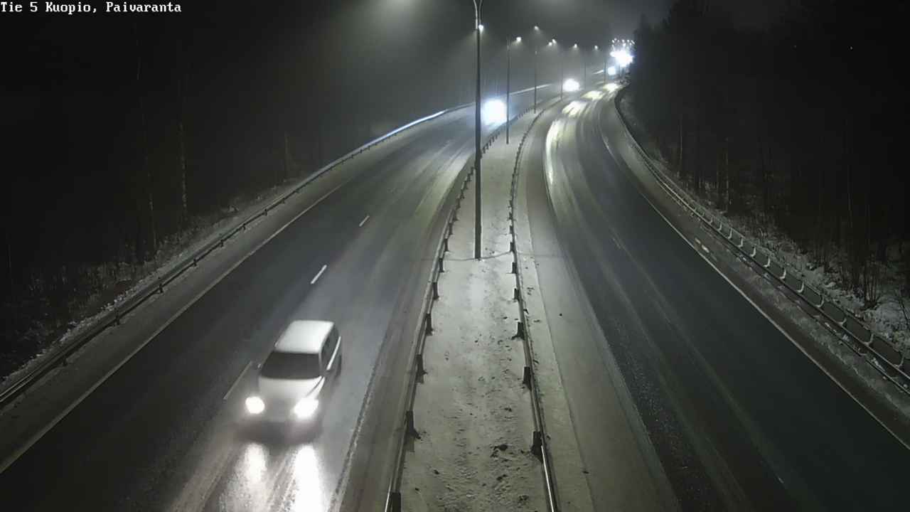 Weather Camera Image Road 5 Kuopio, Päiväranta, Kuopio, Pohjois-Savo