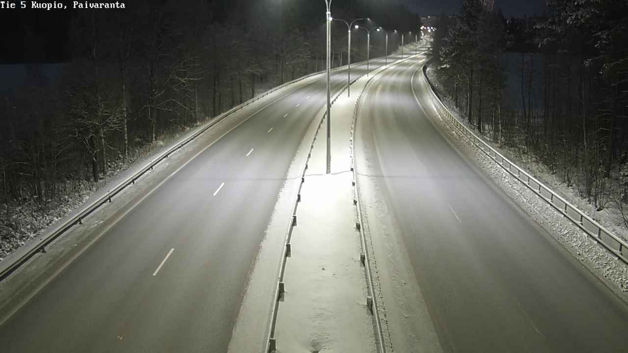 Weather Camera Image Väg 5 Kuopio, Päiväranta, Kuopio, Pohjois-Savo