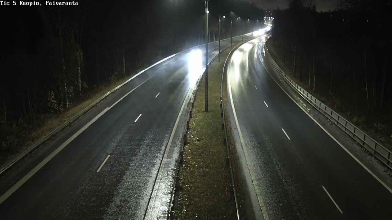 Weather Camera Image Väg 5 Kuopio, Päiväranta, Kuopio, Pohjois-Savo