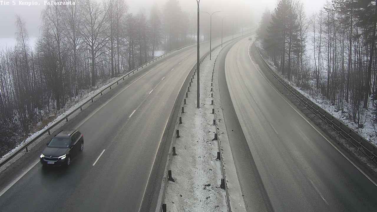 Weather Camera Image Road 5 Kuopio, Päiväranta, Kuopio, Pohjois-Savo