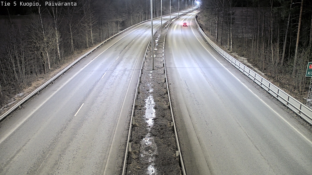 Kelikamerat Kuva Tie 5 Kuopio, Päiväranta, Kuopio, Pohjois-Savo