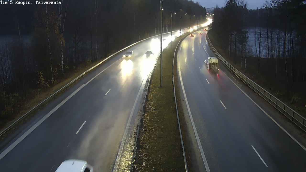 Weather Camera Image Väg 5 Kuopio, Päiväranta, Kuopio, Pohjois-Savo