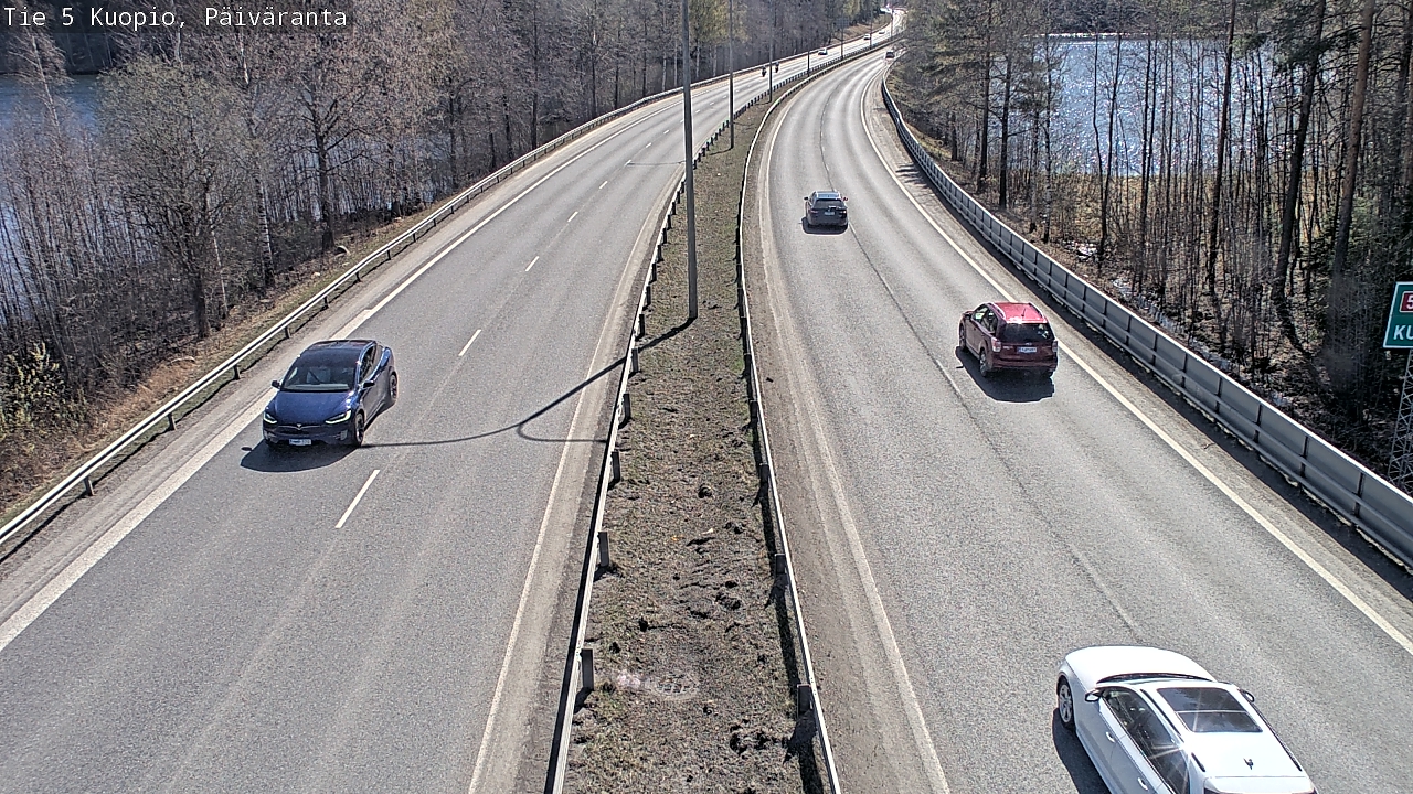 Weather Camera Image Road 5 Kuopio, Päiväranta, Kuopio, Pohjois-Savo