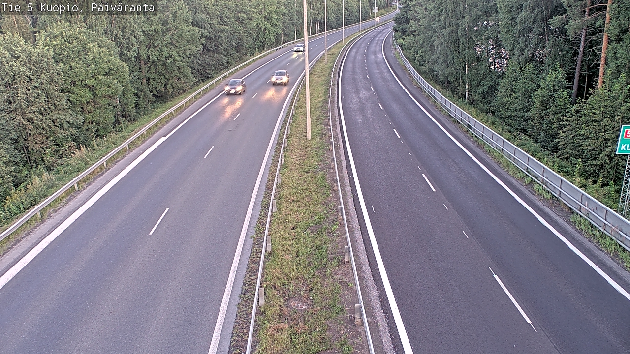 Kelikamerat Kuva Tie 5 Kuopio, Päiväranta, Kuopio, Pohjois-Savo