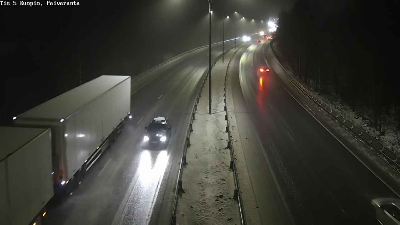 Weather Camera Image Road 5 Kuopio, Päiväranta, Kuopio, Pohjois-Savo
