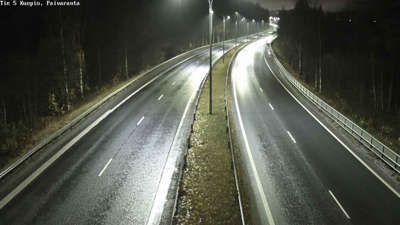 Weather Camera Image Road 5 Kuopio, Päiväranta, Kuopio, Pohjois-Savo