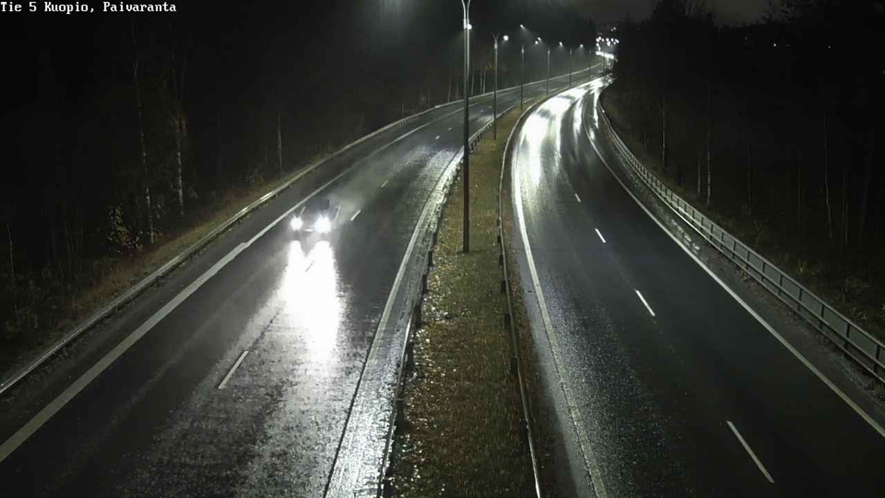 Weather Camera Image Väg 5 Kuopio, Päiväranta, Kuopio, Pohjois-Savo
