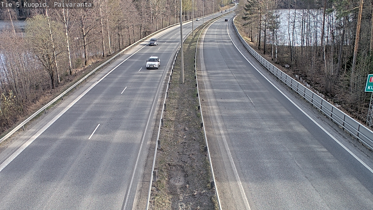 Weather Camera Image Road 5 Kuopio, Päiväranta, Kuopio, Pohjois-Savo