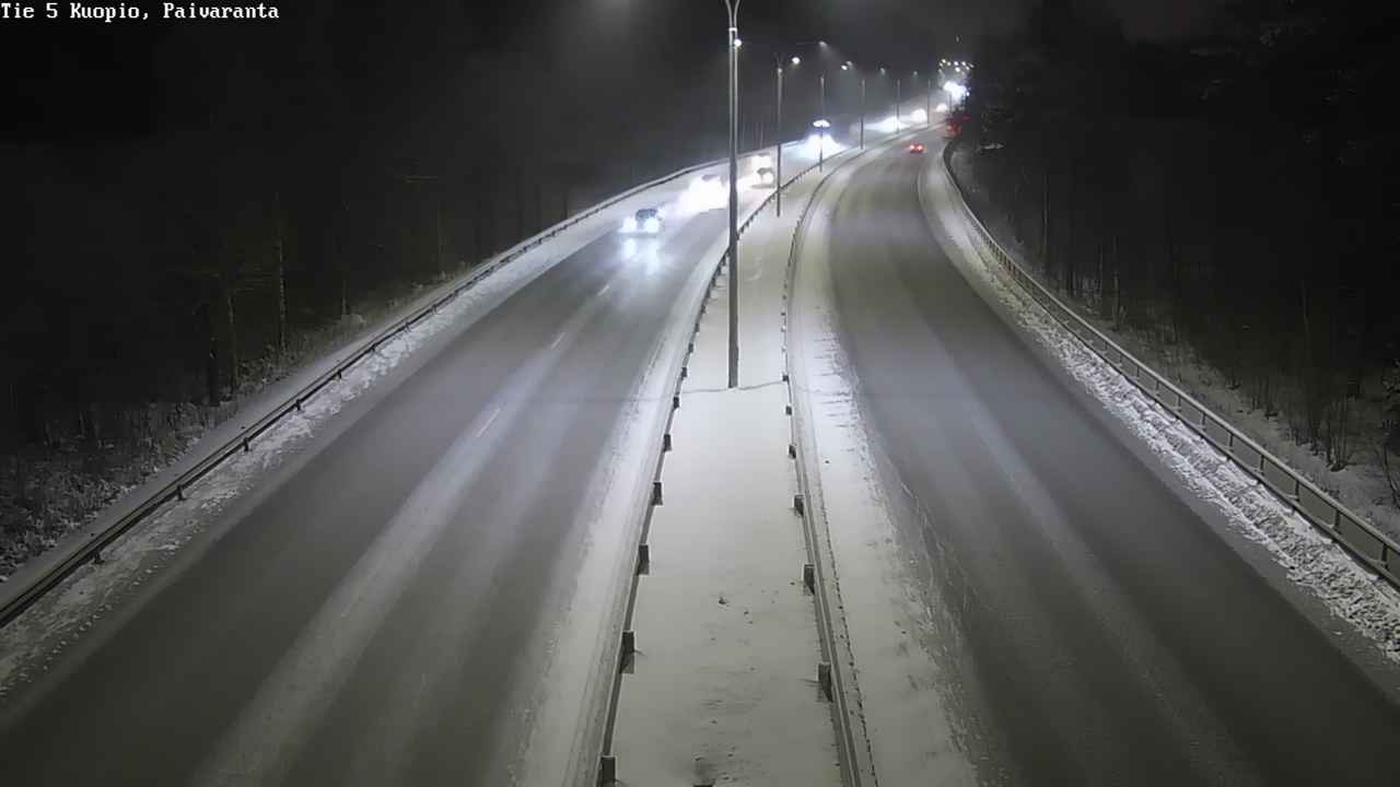 Kelikamerat Kuva Tie 5 Kuopio, Päiväranta, Kuopio, Pohjois-Savo