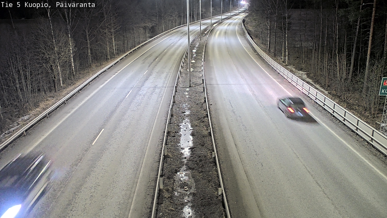 Kelikamerat Kuva Tie 5 Kuopio, Päiväranta, Kuopio, Pohjois-Savo