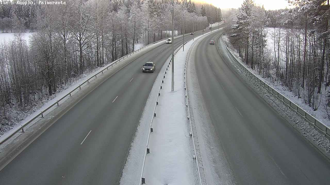 Weather Camera Image Väg 5 Kuopio, Päiväranta, Kuopio, Pohjois-Savo