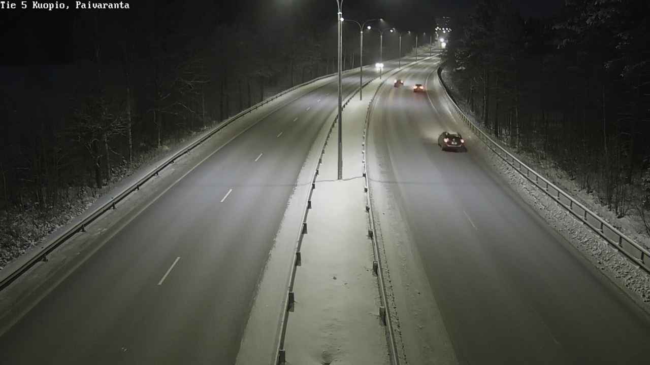 Weather Camera Image Väg 5 Kuopio, Päiväranta, Kuopio, Pohjois-Savo
