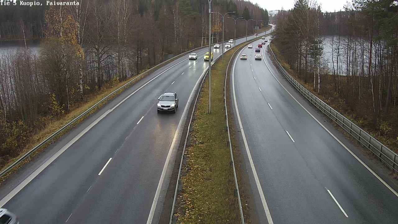 Weather Camera Image Väg 5 Kuopio, Päiväranta, Kuopio, Pohjois-Savo
