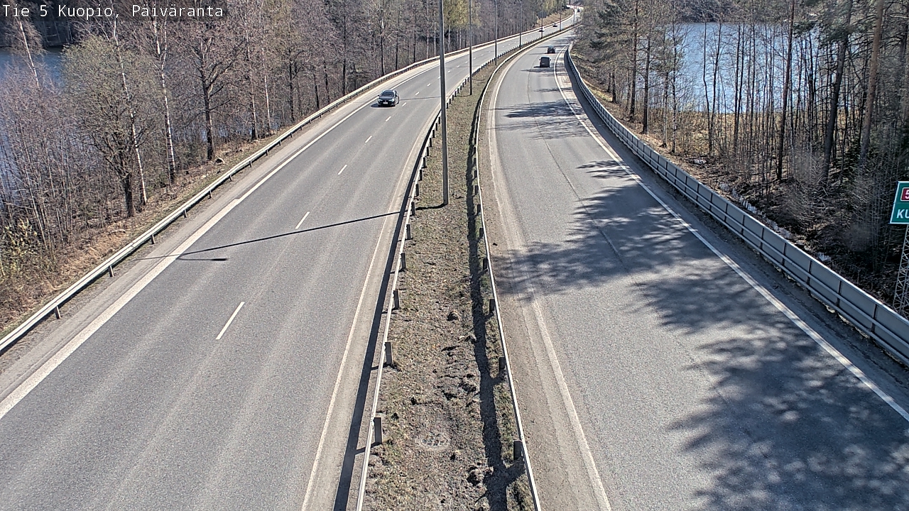 Weather Camera Image Road 5 Kuopio, Päiväranta, Kuopio, Pohjois-Savo