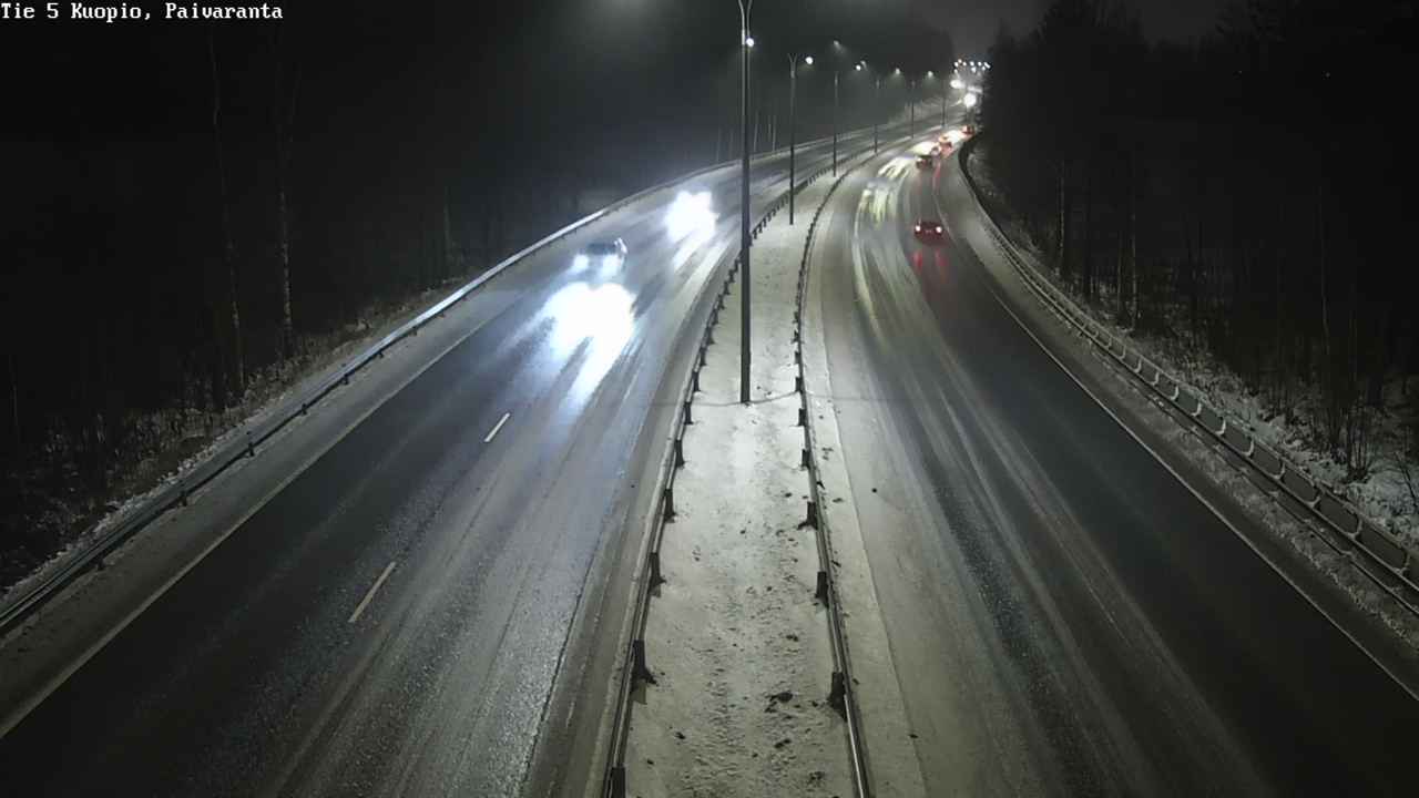 Weather Camera Image Road 5 Kuopio, Päiväranta, Kuopio, Pohjois-Savo