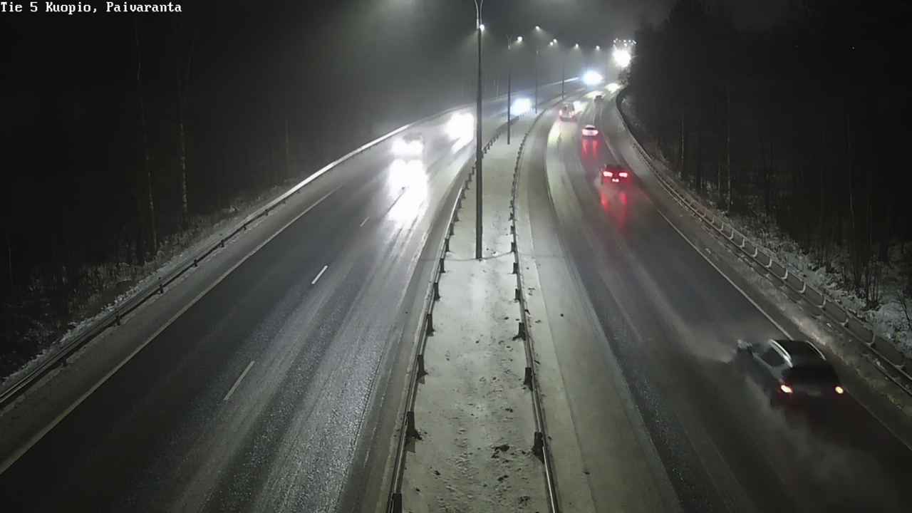 Weather Camera Image Road 5 Kuopio, Päiväranta, Kuopio, Pohjois-Savo