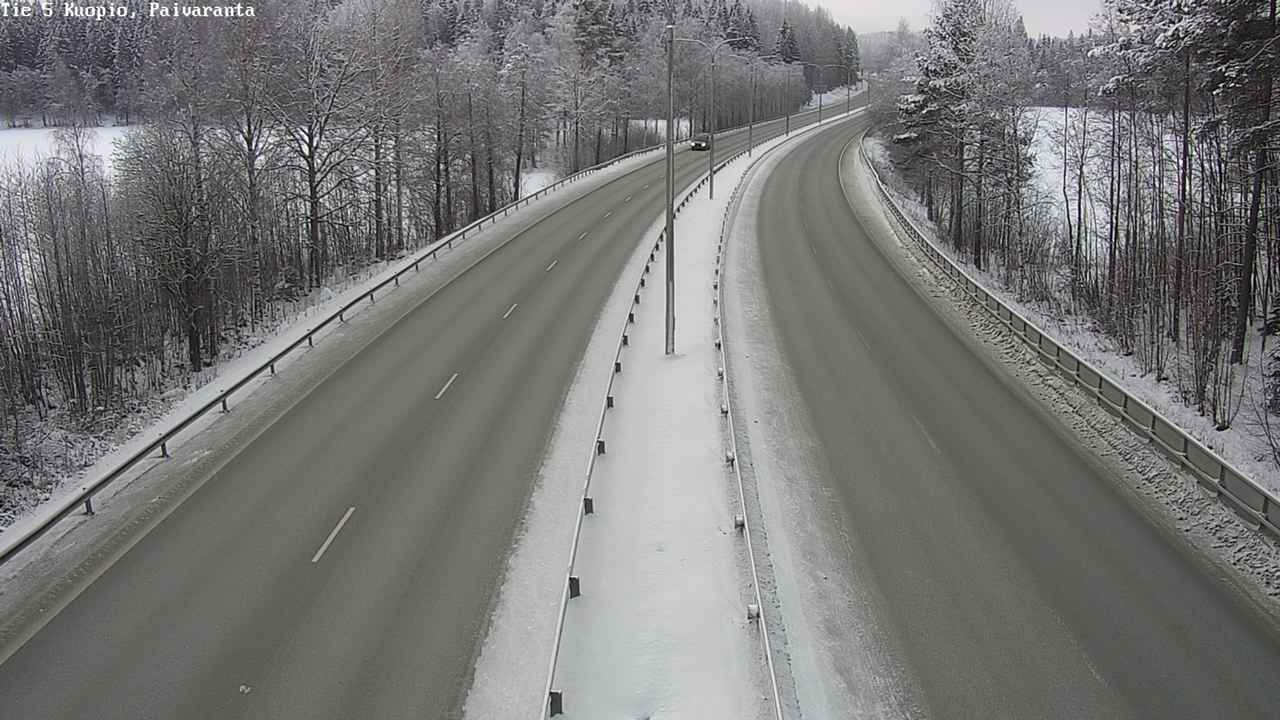 Weather Camera Image Väg 5 Kuopio, Päiväranta, Kuopio, Pohjois-Savo