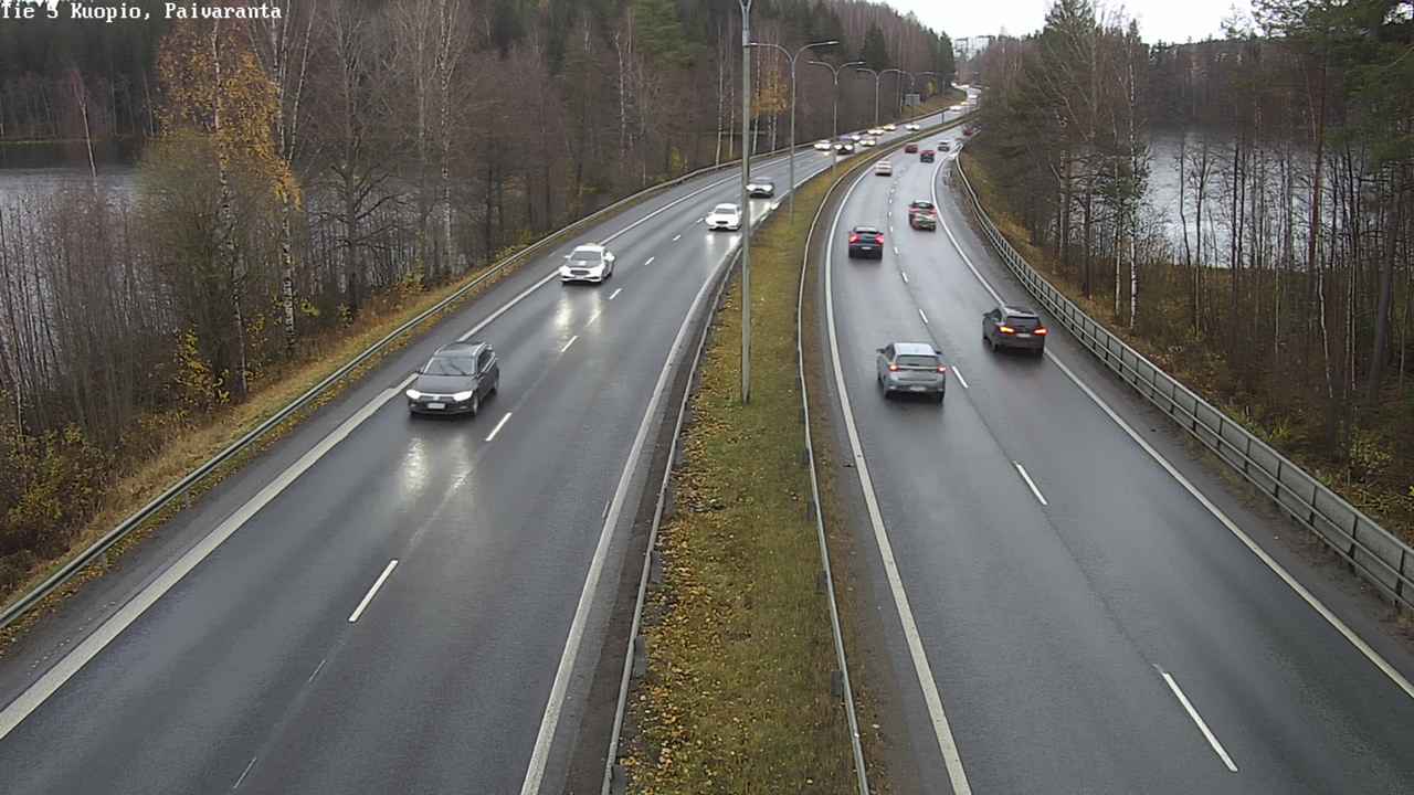 Weather Camera Image Väg 5 Kuopio, Päiväranta, Kuopio, Pohjois-Savo
