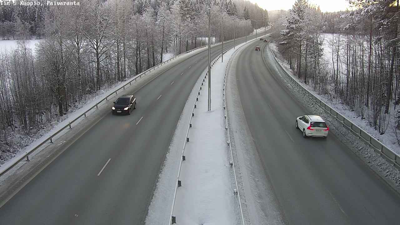 Weather Camera Image Väg 5 Kuopio, Päiväranta, Kuopio, Pohjois-Savo