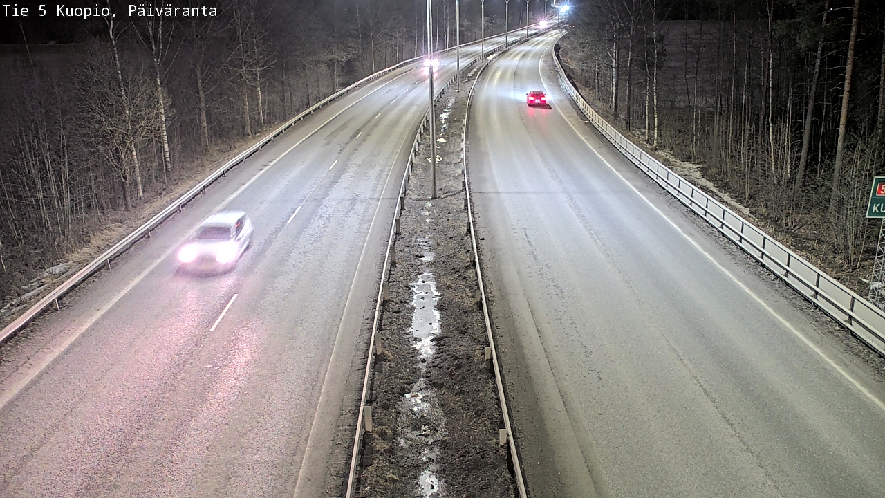 Kelikamerat Kuva Tie 5 Kuopio, Päiväranta, Kuopio, Pohjois-Savo