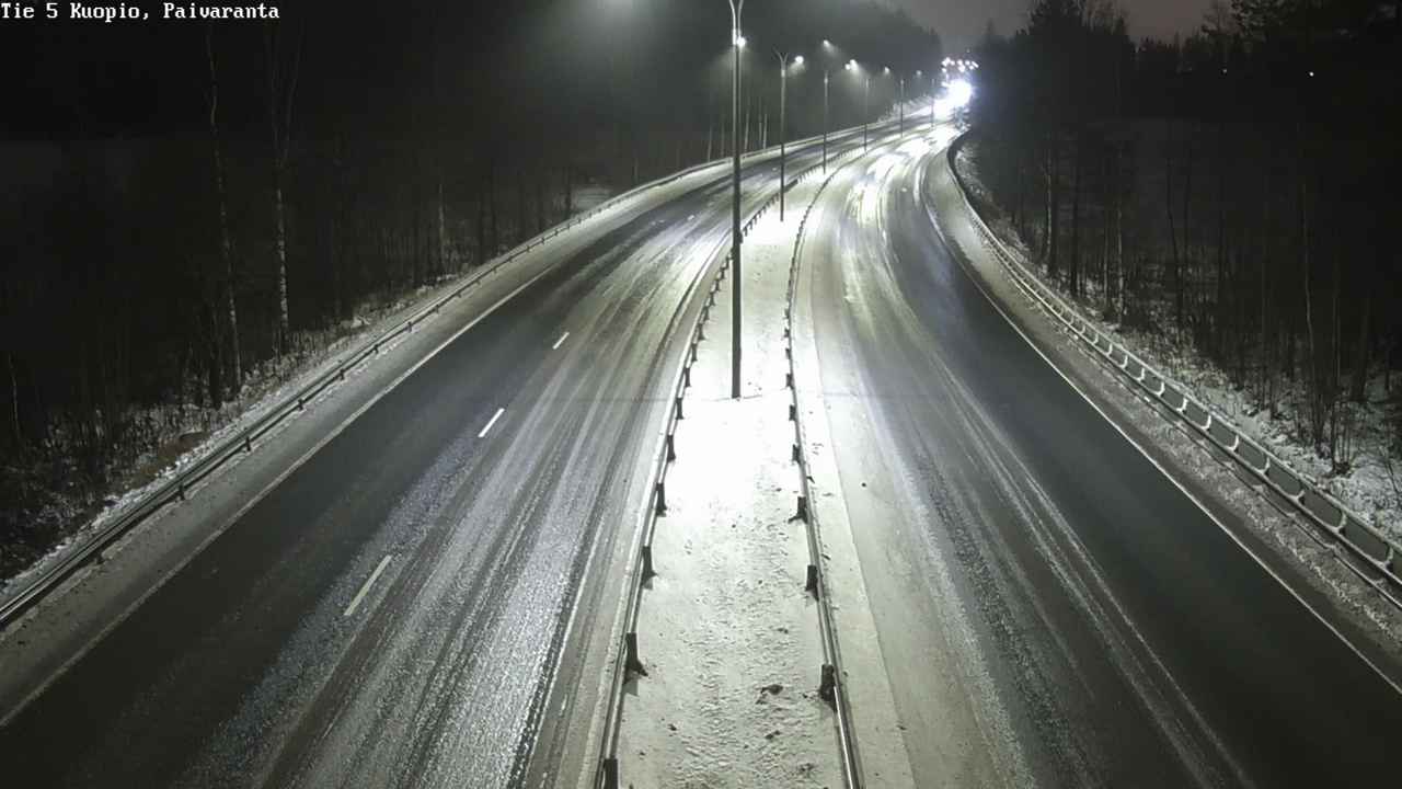 Weather Camera Image Road 5 Kuopio, Päiväranta, Kuopio, Pohjois-Savo