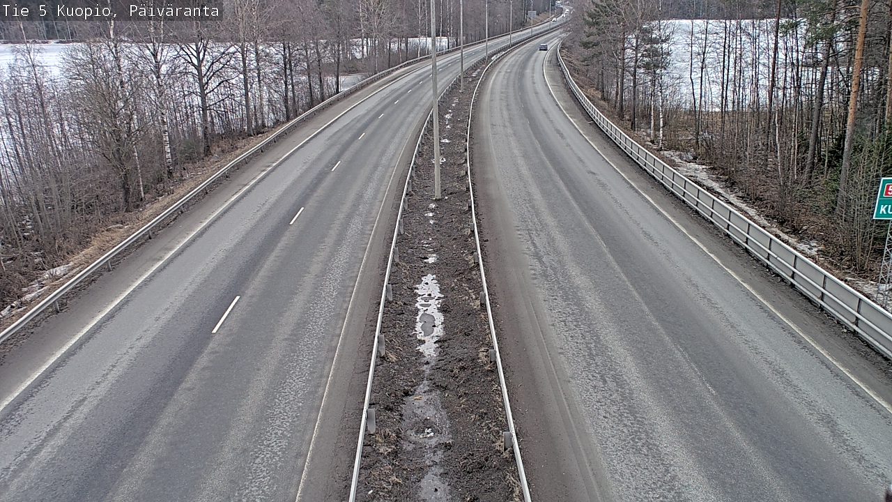 Kelikamerat Kuva Tie 5 Kuopio, Päiväranta, Kuopio, Pohjois-Savo