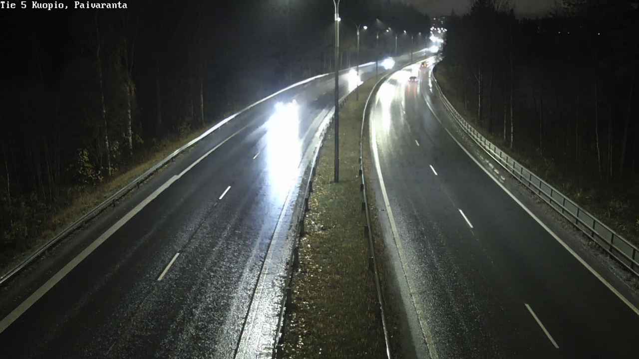 Weather Camera Image Väg 5 Kuopio, Päiväranta, Kuopio, Pohjois-Savo