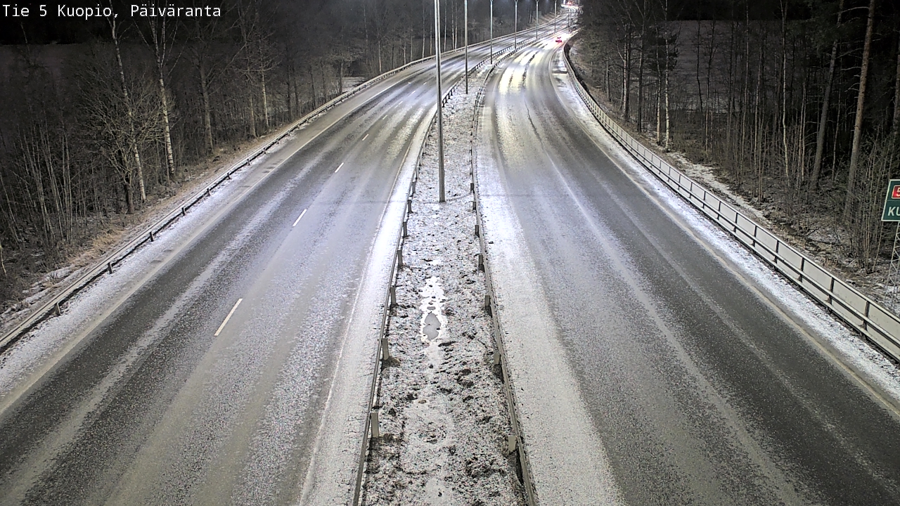 Kelikamerat Kuva Tie 5 Kuopio, Päiväranta, Kuopio, Pohjois-Savo