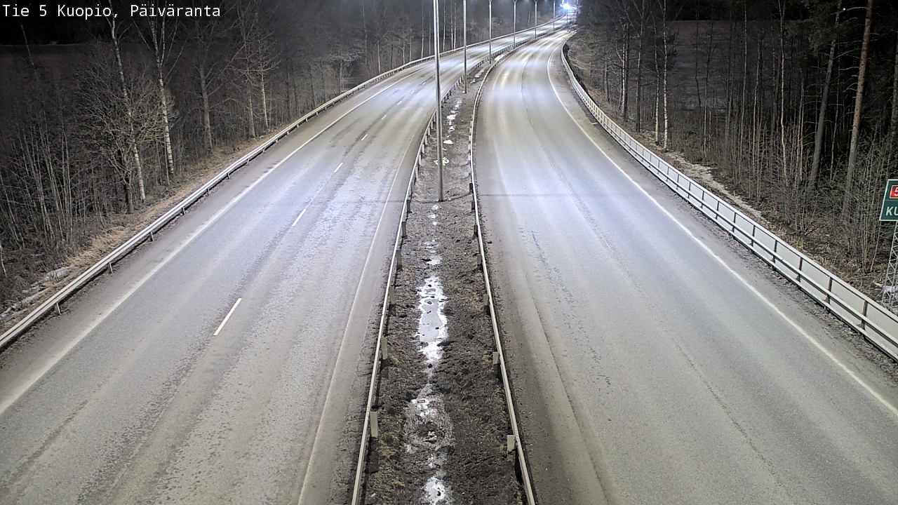 Kelikamerat Kuva Tie 5 Kuopio, Päiväranta, Kuopio, Pohjois-Savo