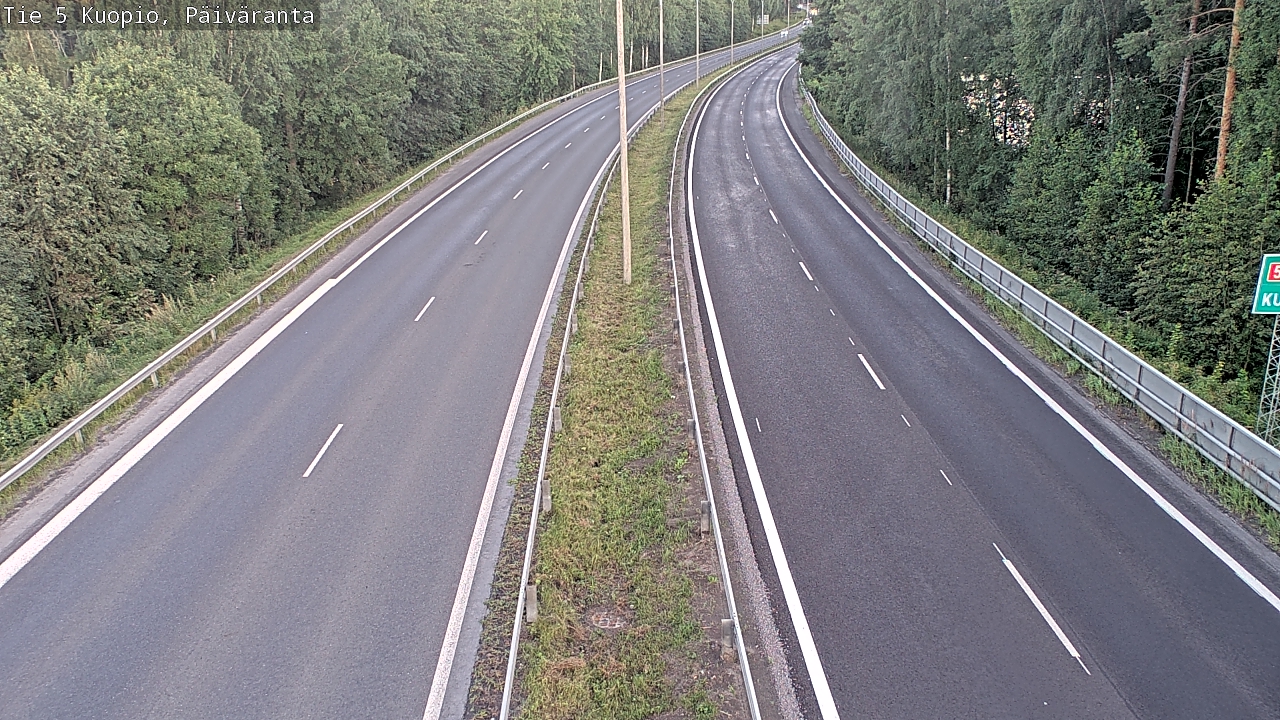 Kelikamerat Kuva Tie 5 Kuopio, Päiväranta, Kuopio, Pohjois-Savo