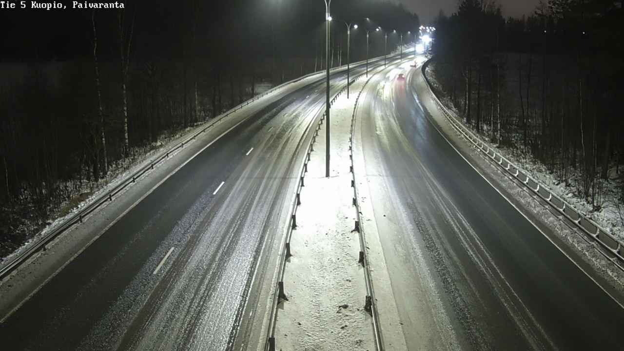 Weather Camera Image Road 5 Kuopio, Päiväranta, Kuopio, Pohjois-Savo
