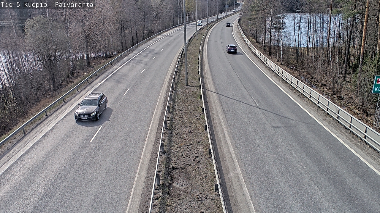 Weather Camera Image Road 5 Kuopio, Päiväranta, Kuopio, Pohjois-Savo