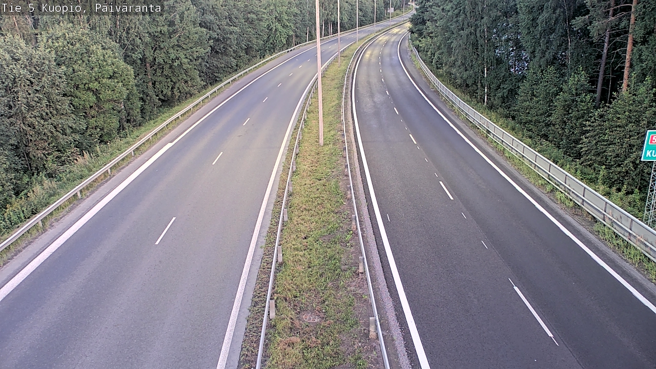 Kelikamerat Kuva Tie 5 Kuopio, Päiväranta, Kuopio, Pohjois-Savo