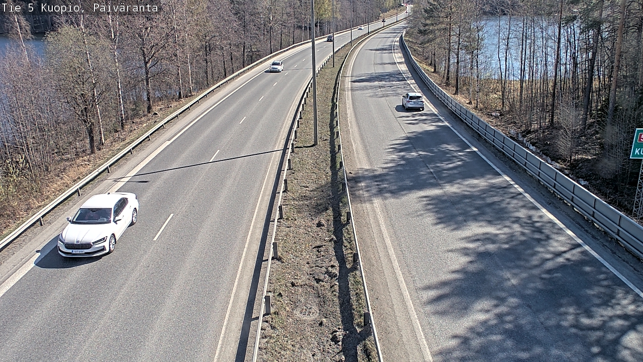 Weather Camera Image Road 5 Kuopio, Päiväranta, Kuopio, Pohjois-Savo