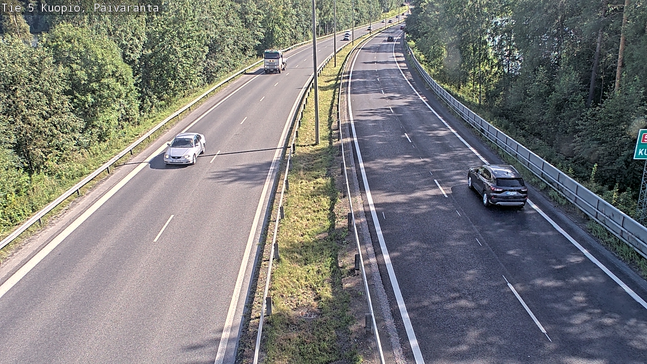 Kelikamerat Kuva Tie 5 Kuopio, Päiväranta, Kuopio, Pohjois-Savo