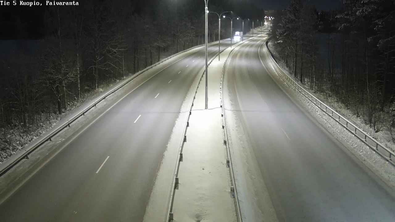 Weather Camera Image Väg 5 Kuopio, Päiväranta, Kuopio, Pohjois-Savo