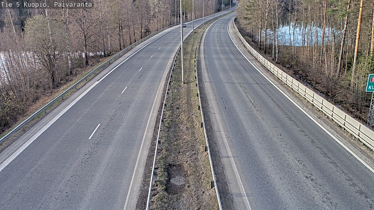Kelikamerat Kuva Tie 5 Kuopio, Päiväranta, Kuopio, Pohjois-Savo