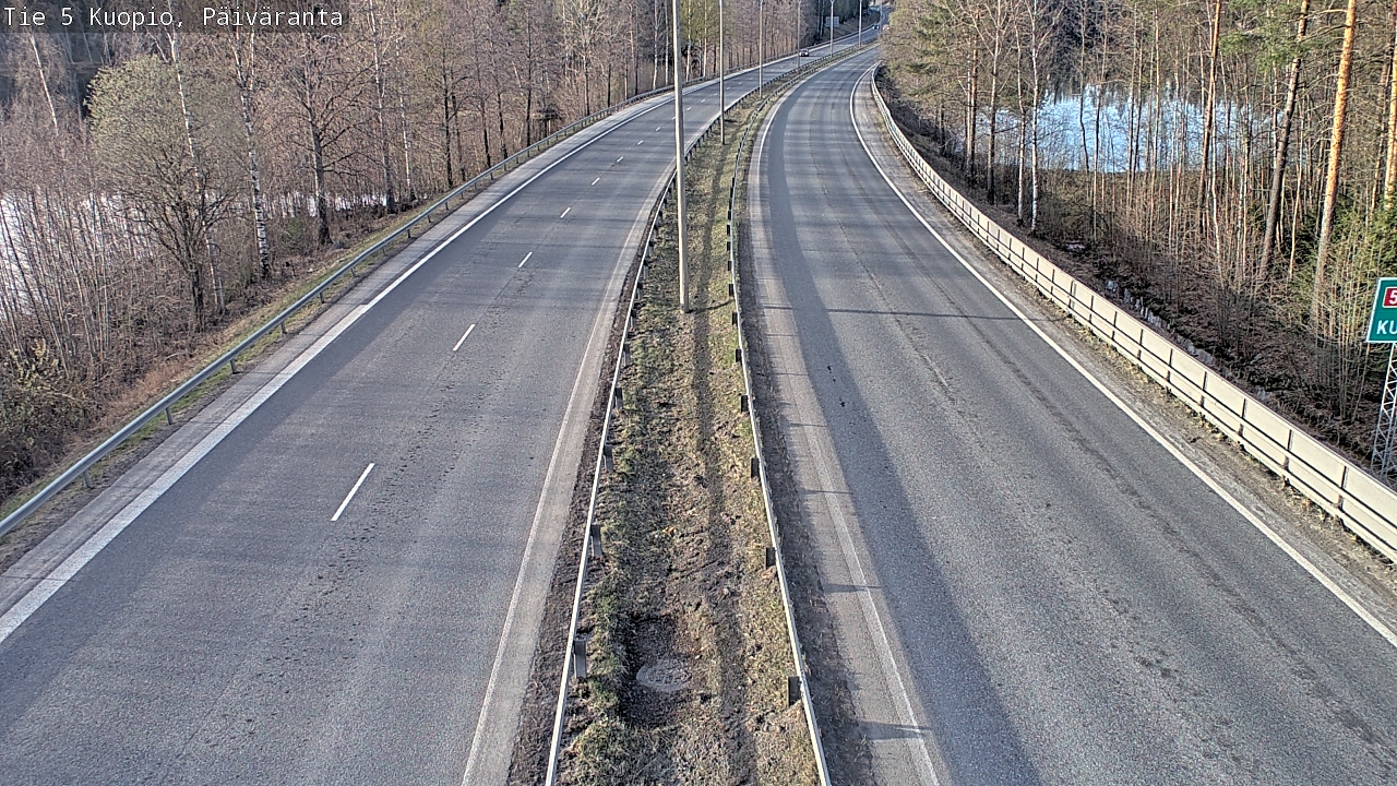 Kelikamerat Kuva Tie 5 Kuopio, Päiväranta, Kuopio, Pohjois-Savo