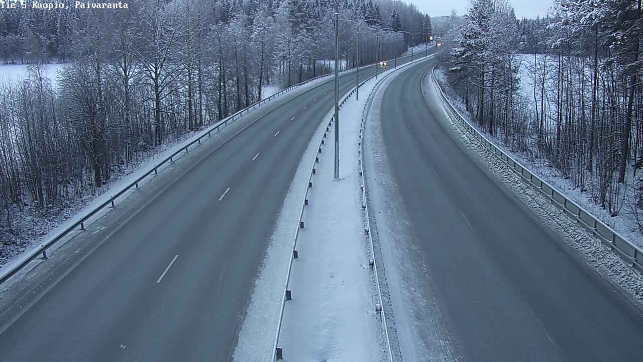 Weather Camera Image Väg 5 Kuopio, Päiväranta, Kuopio, Pohjois-Savo