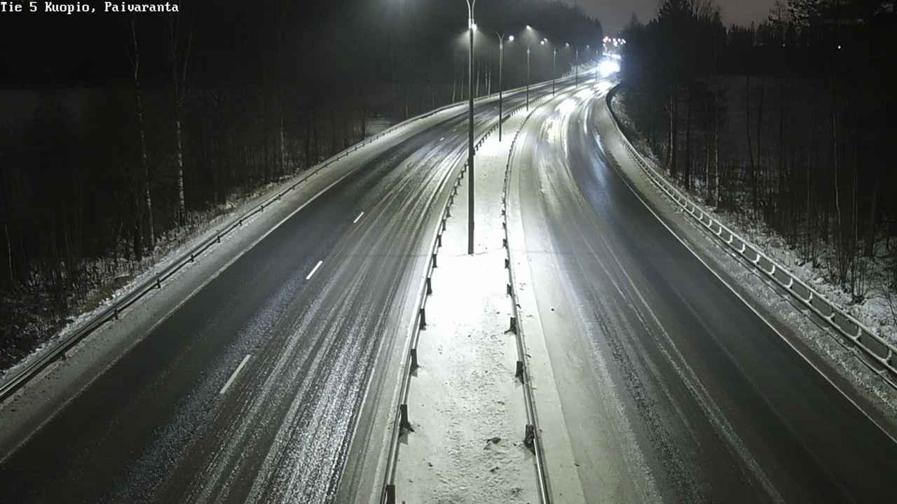 Weather Camera Image Road 5 Kuopio, Päiväranta, Kuopio, Pohjois-Savo