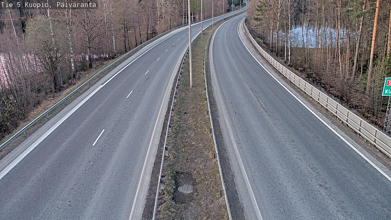 Kelikamerat Kuva Tie 5 Kuopio, Päiväranta, Kuopio, Pohjois-Savo