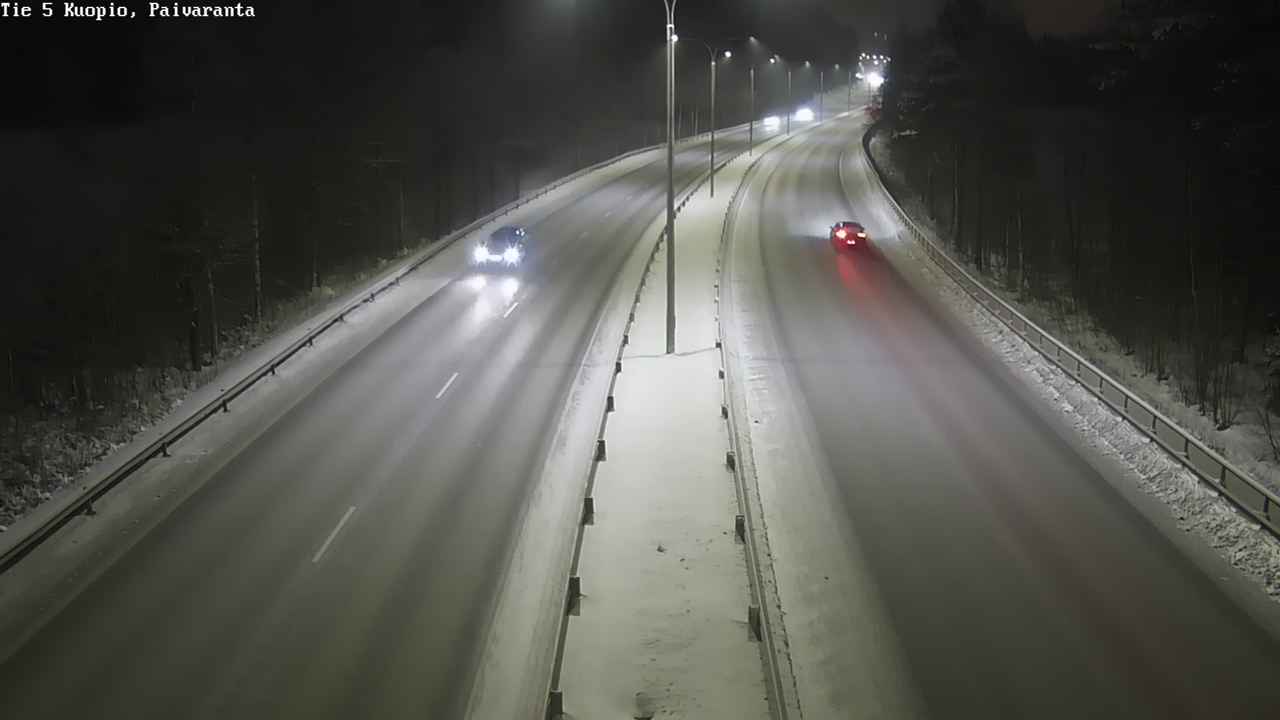 Kelikamerat Kuva Tie 5 Kuopio, Päiväranta, Kuopio, Pohjois-Savo