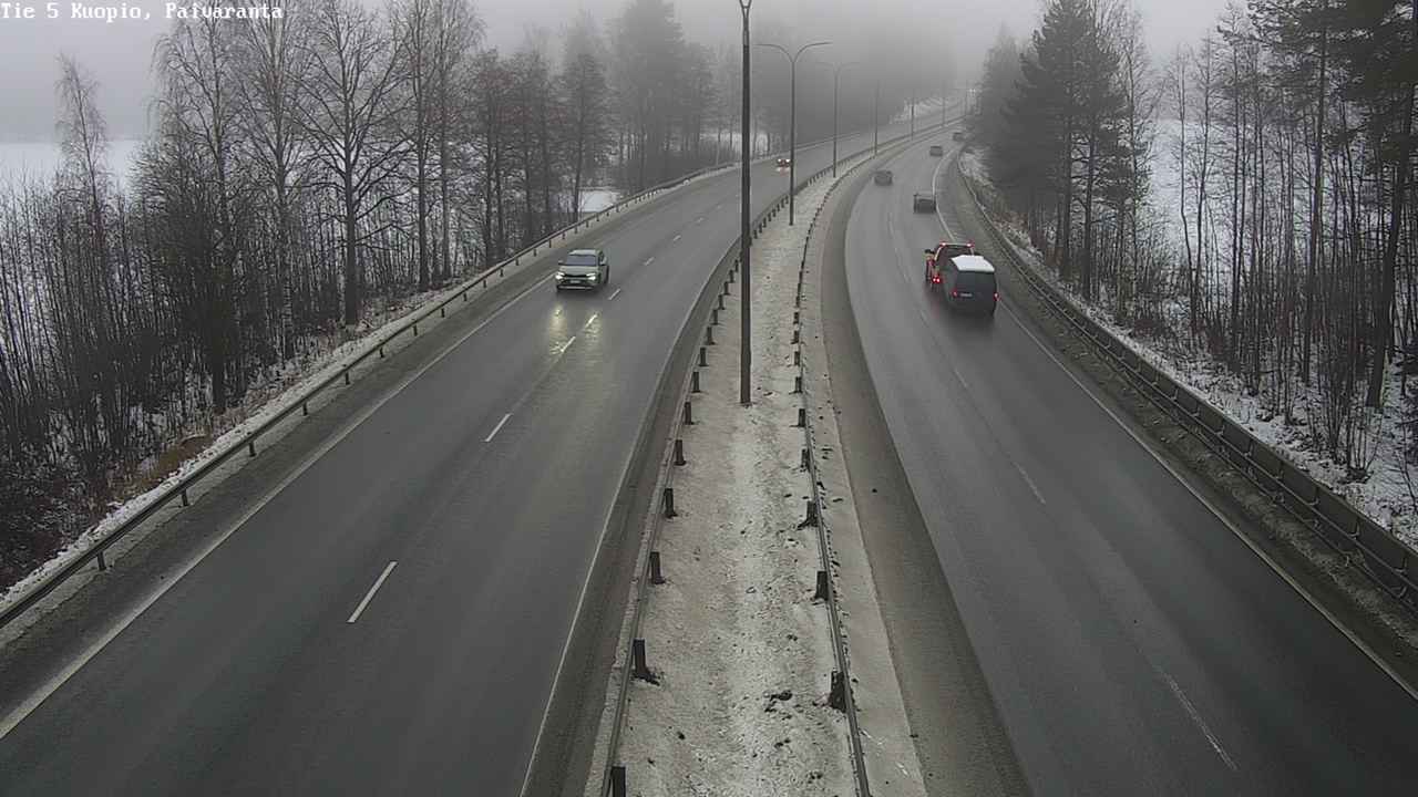 Weather Camera Image Road 5 Kuopio, Päiväranta, Kuopio, Pohjois-Savo