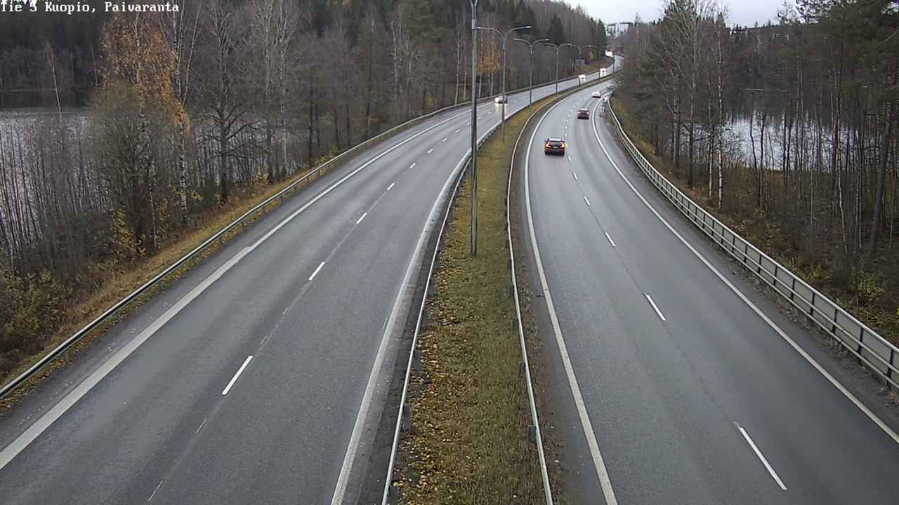 Weather Camera Image Väg 5 Kuopio, Päiväranta, Kuopio, Pohjois-Savo