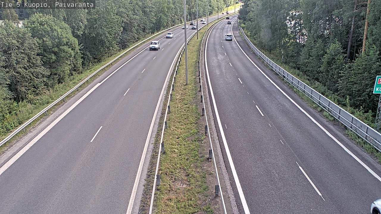 Kelikamerat Kuva Tie 5 Kuopio, Päiväranta, Kuopio, Pohjois-Savo