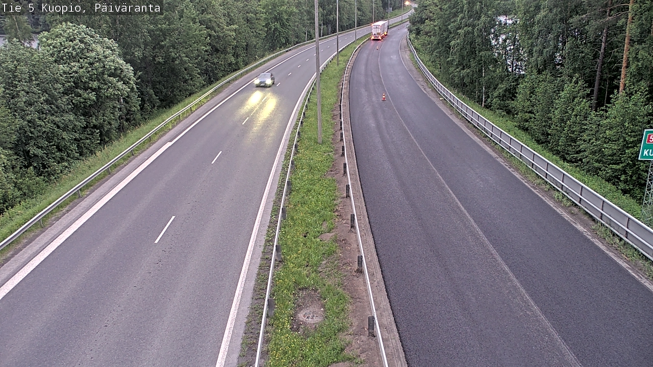 Kelikamerat Kuva Tie 5 Kuopio, Päiväranta, Kuopio, Pohjois-Savo