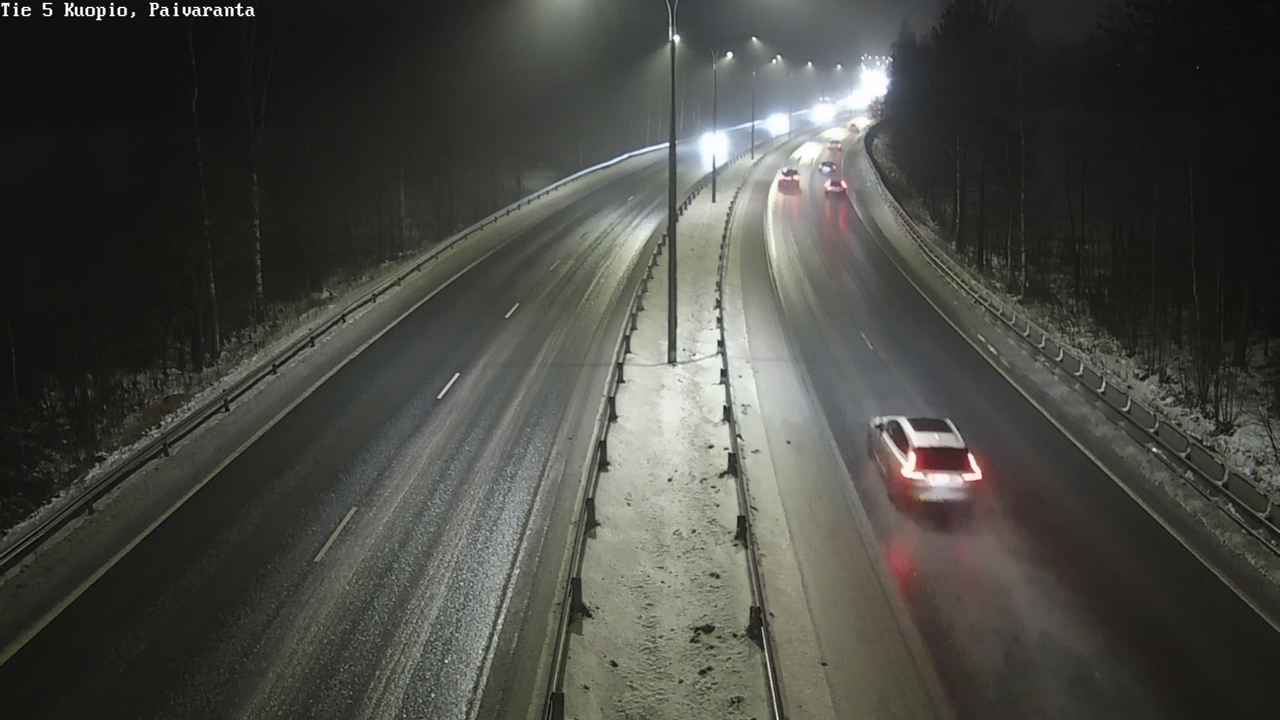 Weather Camera Image Road 5 Kuopio, Päiväranta, Kuopio, Pohjois-Savo