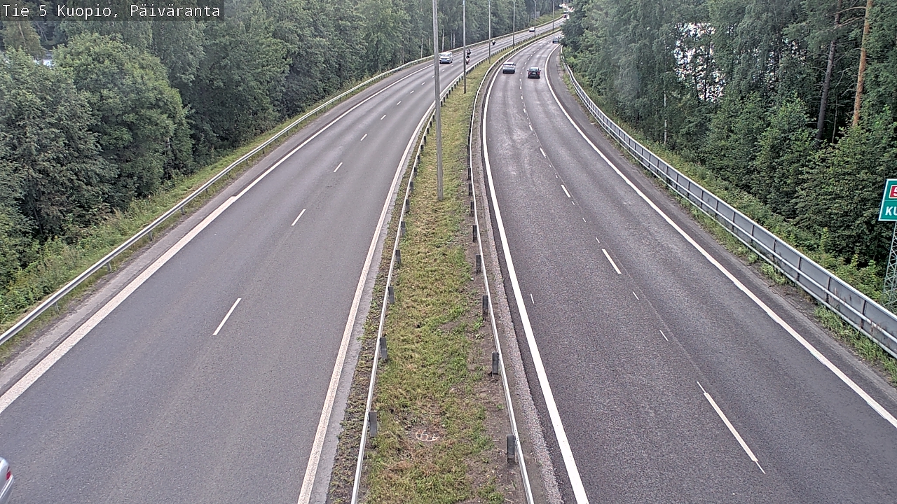 Kelikamerat Kuva Tie 5 Kuopio, Päiväranta, Kuopio, Pohjois-Savo